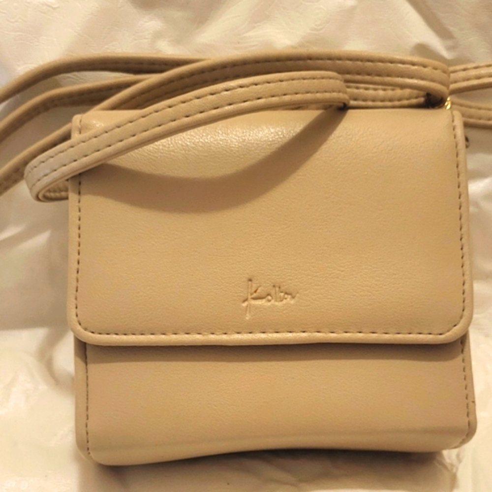 Koltov Tan Crossbody Bag NWOT